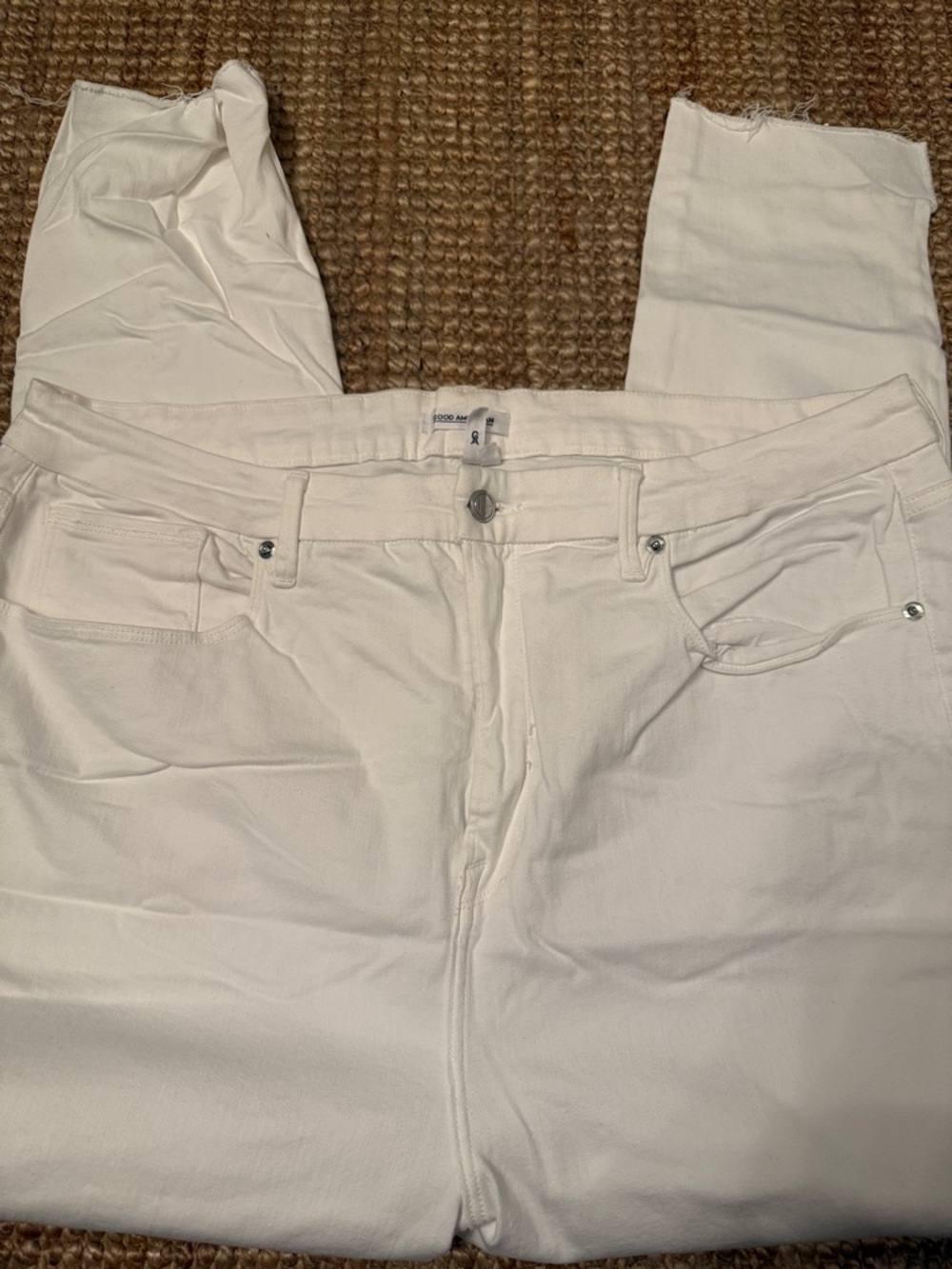 White Men's Stretch Jeans